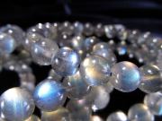 お買い得価格 2A+ レインボーラブラドライト ブレスレット 約8mm-8.5mm×23珠前後 色とりどりの美しいシラー まるでオーロラ 困難を打開する石