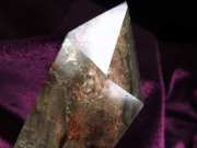 5A バイヤー厳選 虹入り 龍神 ガーデン ファントム クォーツ 六角柱 水晶 ポイント 重さ126g 高さ31mm ガーデン水晶 絶景庭園 一点物 ブラジル産