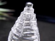 富を司るシュリヤントラ マニカラン水晶シュリヤントラ ギャランティカード付き 高さ約38.2mm 約20.6g