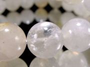 証明書付属 静岡水晶 ブレスレット 8mm-8.5mm×24珠前後 純白の美と透明感 静岡水晶 古代から愛された霊石 4月の誕生石 厄除け・浄化 静岡県産
