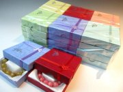 アウトレット 6個入り ブレス用化粧箱 セット ケースサイズ 約9cm×9cm 6色MIXからランダムで発送 激安副資材 メール便対象外 パワーストーン 天然石