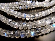 ジェムクオリティー 透明5A 限定 ロイヤルブルームーンストーンネックレス 約3.5-5.5mm Silver925 アジャスター金具付 Mサイズ pe-