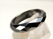 テラヘルツ鉱石 ミラーカット 指輪 7～26号 各サイズ カット装飾タイプ リング 2026年 検査機関にて検査済み 本物保証 返品保証 パワーストーン 天然石