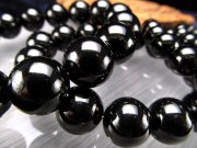 激レア テクタイトブレスレット 約6.5mm-7mm×29珠前後 隕石の衝突により生まれるパワーストーン カルマの浄化 タイ産
