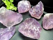 1個売り ラベンダーアメジスト ラフ原石 120g-140g 紫水晶 美麗パープル 愛の守護石 ブラジル産 ss-30 パワーストーン 天然石