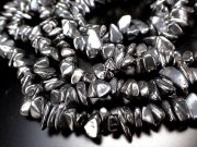 テラヘルツ鉱石 さざれ連 多角形ポリッシュタンブル形 約6mm-10mm 一連 約38-40cm 高純度 2026年 検査機関にて検査済み パワーストーン 天然石