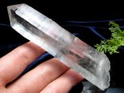激レア セルフヒールド有り サインジ渓谷産 ヒマラヤ水晶レーザークォーツ 重さ約96g 最大幅106mm ギャランティカード付き 『地球最後の秘境』レーザーワンド
