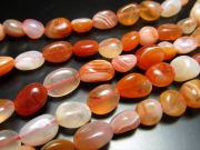 サードオニキス タンブル 連 粒サイズ約5-10mm 一連 約38-40cm お買い得タンブル連 ブラジル産 パワーストーン 天然石