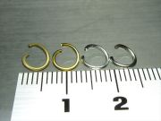 約6.5mm 丸カン パーツ 4グラム(約50個前後入り) 全4色 いろいろ使えるチャームシリーズ