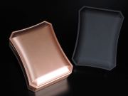 LED搭載 ペンダントトップ用 ジュエリーボックス ケースサイズ約9.5cm×7.3cm 指輪 ネックレスにも 化粧箱 選べる2色