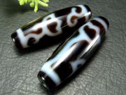 A至純天珠 水蓮花天珠 すいれんかてんじゅ サイズ：約37mm-39mm 1個売り 極上 天然石 ビーズ パワーストーン te-s パワーストーン 天然石