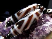 山形天珠 連 天珠サイズ約37mm 一連5個付き 困難克服・運気上昇をもたらす お買い得 天珠連販売 パワーストーン 天然石