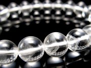 連層珠あり 4A ホワイトスーパーファントム ブレスレット 8mm-8.5mm×23珠 成長と復活を繰り返す自然の神秘 マダガスカル産