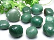森の結晶 アベンチュリン 不定形 タンブル 詰合せ 一袋約100g 約6-8個入り ぷっくりつやつや癒しのグリーン 疲労回復・癒しの石 砂金水晶 ブラジル産