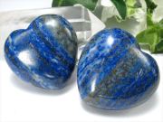 ラピスラズリ ハート型 タンブル 重さ約50g-55g前後 1個売り 幸運の象徴 世界最古のパワーストーン 深い瑠璃色 青金石 アフガニスタン産 パワーストーン