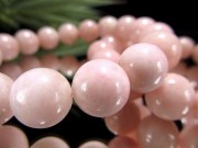 激レア ピンクゾイサイト ピンクタンザナイト ブレスレット 6mm-6.5mm×30珠前後 上品に彩るミルキーピンク タンザニア産