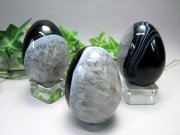 天然石シュガー水晶共生瑪瑙の卵型　置物NO.062910 天然石シュガー水晶共生瑪瑙の卵型 置物NO.062910 置物