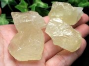 レモンクォーツ ラフ原石タイプ 詰合せ 100g 約3-5個入り サイズ約25mm-55mm 硫黄水晶 ブラジル産 パワーストーン 天然石
