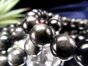 AA ブラックイーグルアイ ブレスレット 10mm-10.5mm×19珠前後 クールなブラックタイプ すべてを見通し幸運を招く聖なる石 シックなグラデーション