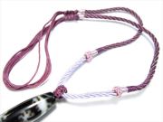 天珠 ネックレス ハンドメイド 天珠用組み紐・天珠ネックレス