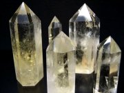 3A シトリン ポイント 重さ 170g-190g 六角柱 ポイント 黄水晶 ブラジル産 パワーストーン 天然石