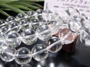 大特価 レムリアンシードクリスタル ブレスレット 8mm-8.5mm×23珠前後 ギャランティーカード付き 古代の叡智を封じ込めた水晶 心を静める ブラジル