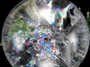 最良の虹 5A級 天然水晶 虹入り 丸玉 台座付 重さ1103g φ91mm レインボー水晶 すべての浄化と純粋さの象徴 極上天然石 一点もの ブラジル産 パワーストーン