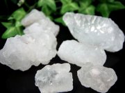 100gセット ヒマラヤ水晶 アイスクリスタル ニルヴァーナクォーツ 原石 重さ約100g 6-12個入り 強力なパワーを持つ水晶 近年発見された水晶 ネパール産