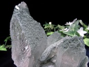 ギャランティーカード付 ガネーシュヒマール産 水晶 クラスター 最大幅約155mm 重量約837g 神に最も近い場所で採掘される特別な水晶