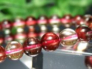 店頭展示中 5A級 超透明 MIXキャンディーカラーアンデシン ブレスレット 7mm-7.5mm×27珠 超透明マルチキャンディカラー 中性長石 本当の自分