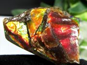 4A アンモライト 原石 最大幅28mm 重さ6.0g 1点物 生物起源の宝石 幸運を呼び込む石 極上一点物 カナダ産 パワーストーン 天然石