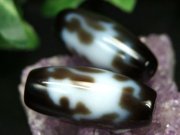 A至純天珠 麒麟天珠 きりんてんじゅ サイズ：約27mm-29mm 1個売り 極上 天然石 ビーズ パワーストーン te-s パワーストーン 天然石
