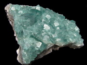幻のグリーンが 闇夜に青く輝く 蛍光 フローライト 結晶 原石 重さ300g 最大幅約96mm マダガスカル産 蛍光フローライトの奇跡 魅惑の逸品