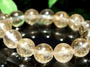 限定解禁 S級 マニハール産ゴールドルチルクォーツブレスレット 8mm-8.5mm×23珠 心身の調整・癒しの御守り 1点物 ギャランティーカード付属