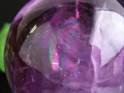 5A アメジスト 紫水晶 台座付 直径47.6mm 重さ151g 透明 愛の守護石 癒しと安らぎの石 アメトリン 一点もの ウルグアイ産 パワーストーン 天然石