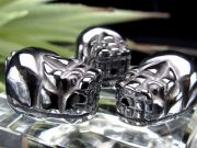 激安宣言 1粒売り 高純度 テラヘルツ鉱石 貔貅 ヒキュウ ビーズ石 長さ約18mm 幅約12mm 財運を高める瑞獣 つやつや光沢で鏡のような表面 2026年