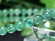 抜粋鑑別済み 5A エメラルド 翠玉 ブレスレット 5mm-5.5mm×36珠 世界4大宝石 透明度抜群 一点物 ザンビア産 パワーストーン 天然石