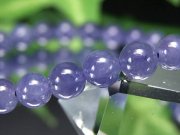 透明感有り 4A タンザナイト ブルーゾイサイト ブレスレット 5.5mm-6mm×31珠 12月の誕生石 極上青紫 ポジティブに変換する 一点物 タンザニア産 bl-g