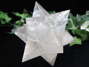 超希少 レムリアンシード 贅沢使用 レムリアン水晶 アステロイド 小星型12面体 置物 最大幅約101mm 重さ414.5g 五芒星と六芒星と正十二面体を兼ね備える