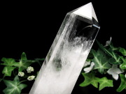 水晶 ポイント 六角柱 置物 高さ169mm 重さ341g 極上超透明 水晶 クリスタル 水晶ポイント 浄化 インテリア 一点もの ブラジル産 パワーストーン 天然石