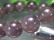 店頭展示中 抜粋鑑別済み 4A キャッツアイ マリアライト バイオレットスキャポライト ブレスレット 13mm×15珠 心を癒やす 慈愛のパワー 一点もの
