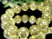 つやつや透明 マリ ガーネット ブレスレット 7.5mm-8mm×25珠 生命力を高める石 神秘的な濃いグリーン グリーンガーネット ツァボライト 1月の誕生石 癒し