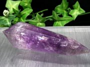 虹 入り アメジスト ヴォーゲル ワンド 最大幅90mm 重さ64g 生命力を増幅する特別な 幾何学形状 一点もの ブラジル バイーア州 産 パワーストーン 天然石