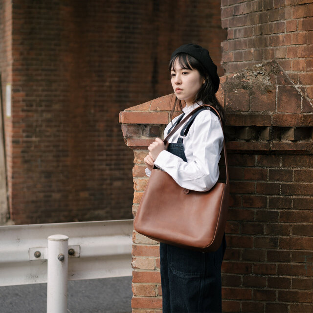 オーバーオールにあうバッグ