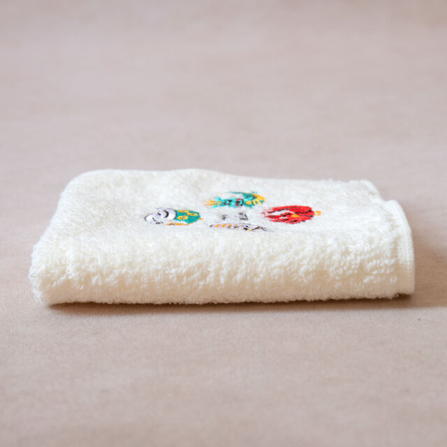 ゆる四神タオルハンカチ