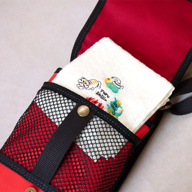 ゆる四神タオルハンカチ