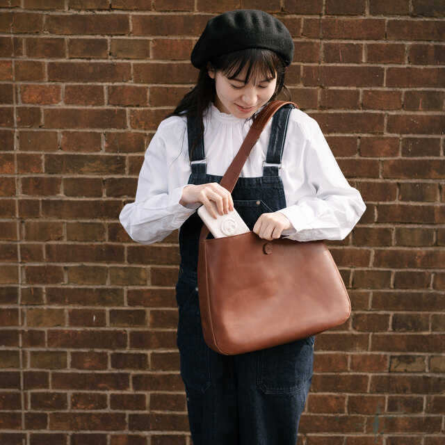 オーバーオールにあうバッグ