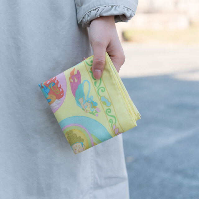 曼荼羅ハンカチ