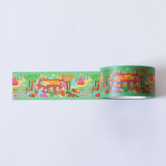 ぶつねはんずマスキングテープ