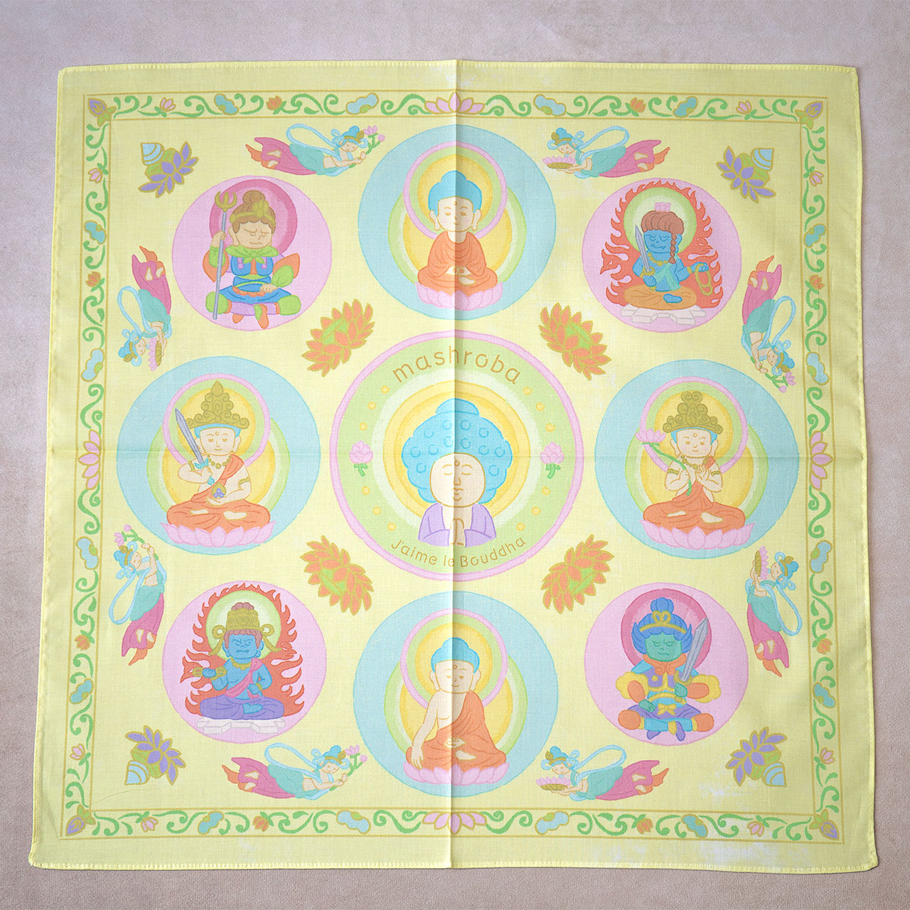 曼荼羅ハンカチ